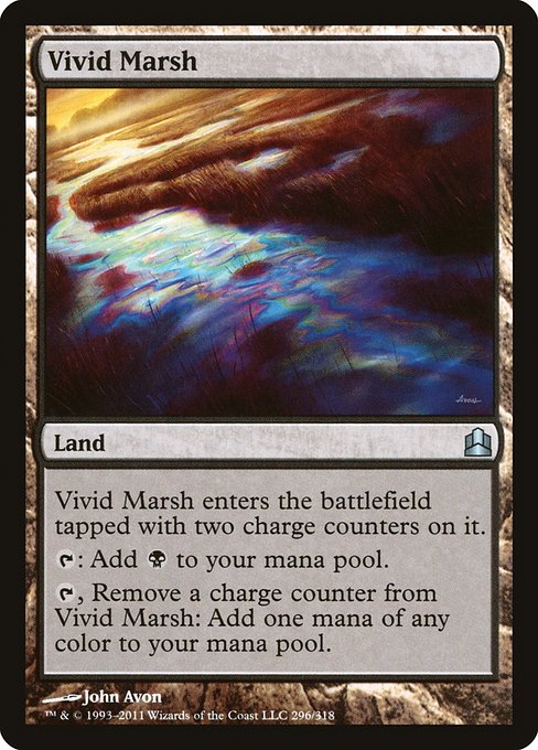 Vivid Marsh (296) [Commander 2011]