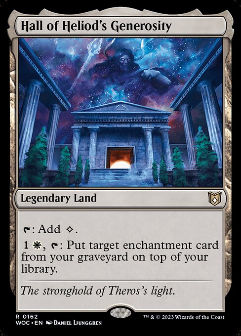 Hall of Heliod's Generosity (162) [Wilds of Eldraine Commander]