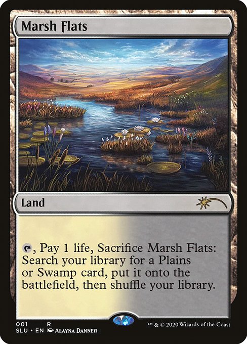 Marsh Flats (1) [Secret Lair: Ultimate Edition]