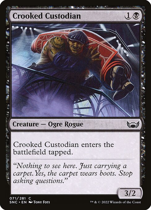 Crooked Custodian (71) [Streets of New Capenna]