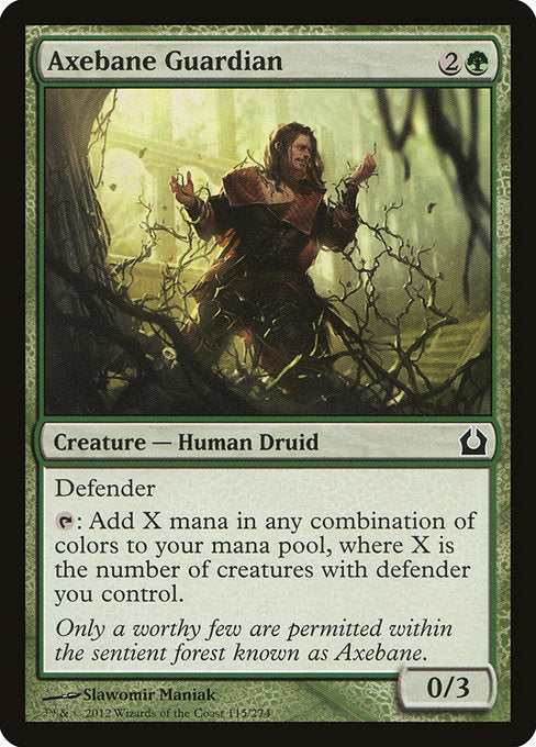 Axebane Guardian (115) [Return to Ravnica]