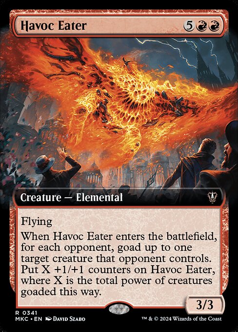 Havoc Eater (341) [Murders at Karlov Manor Commander] [Extended Art]
