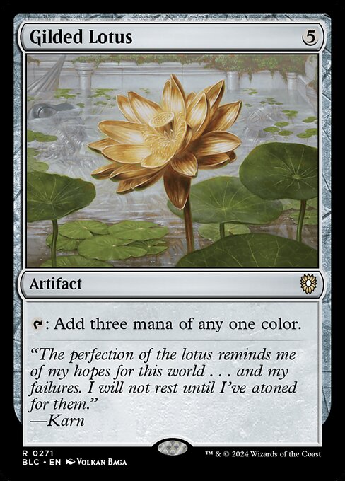Gilded Lotus (271) [Bloomburrow Commander]
