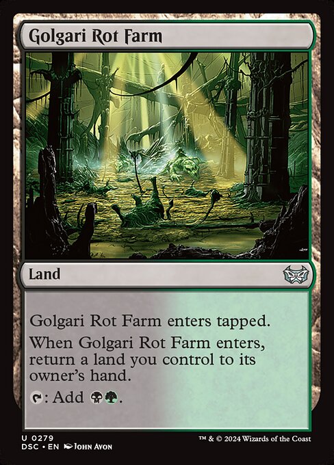 Golgari Rot Farm (279) [Duskmourn: House of Horror Commander]