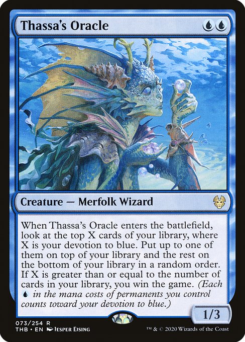 Thassa's Oracle (73) [Theros Beyond Death]
