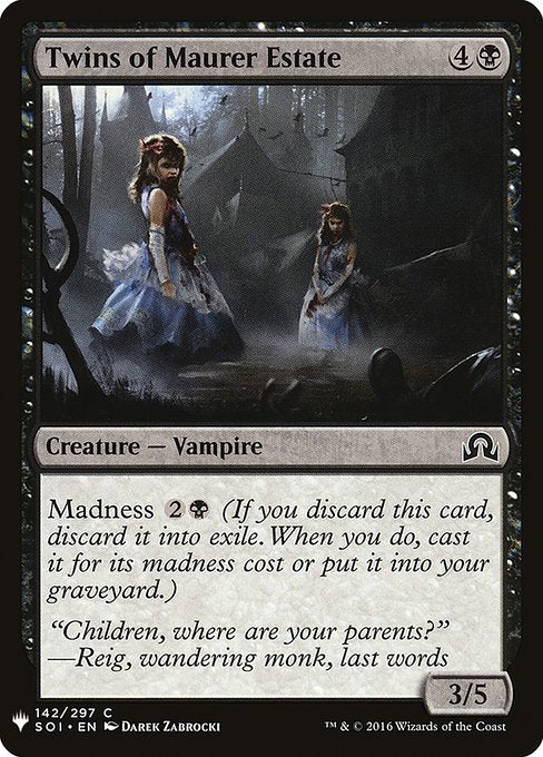 Twins of Maurer Estate (SOI-142) [The List]