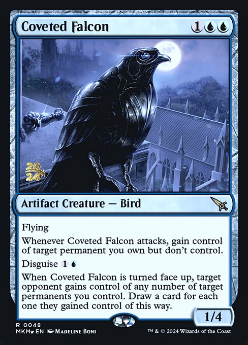 Coveted Falcon (48s) [Murders at Karlov Manor Promos]