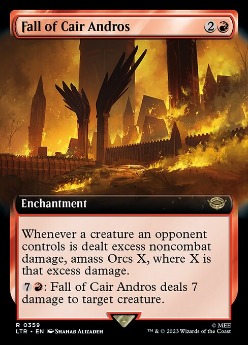 Fall of Cair Andros (359) [The Lord of the Rings: Tales of Middle-earth] [Extended Art]