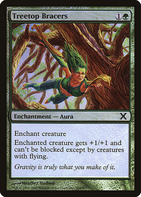 Treetop Bracers (304★) [Tenth Edition]