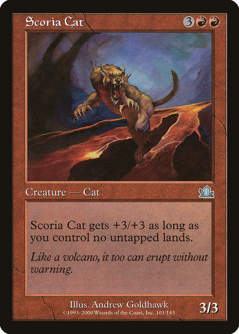 Scoria Cat (101) [Prophecy]