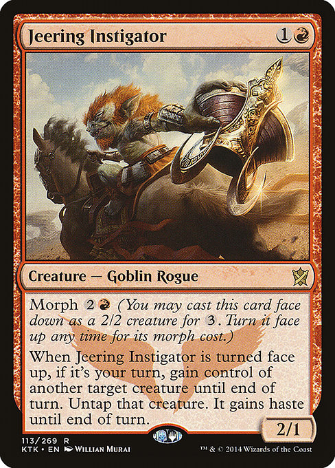 Jeering Instigator (113) [Khans of Tarkir]