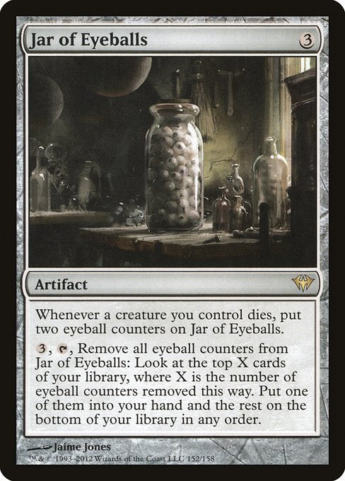 Jar of Eyeballs (152) [Dark Ascension]