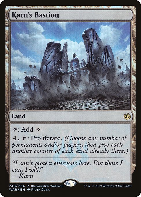Karn's Bastion (248) [War of the Spark Promos]