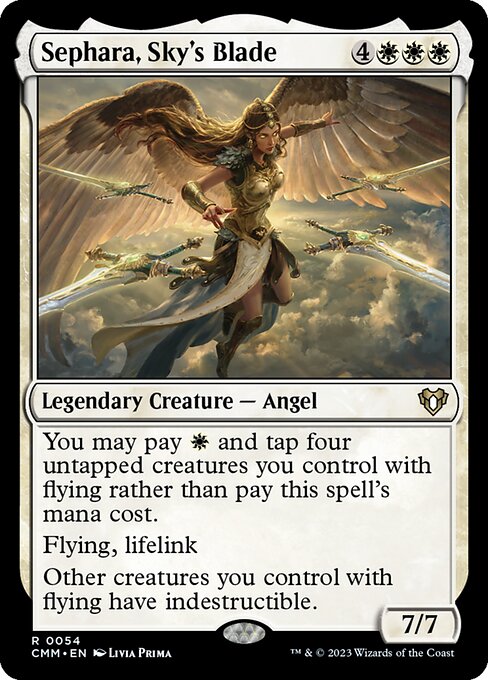 Sephara, Sky's Blade (54) [Commander Masters]