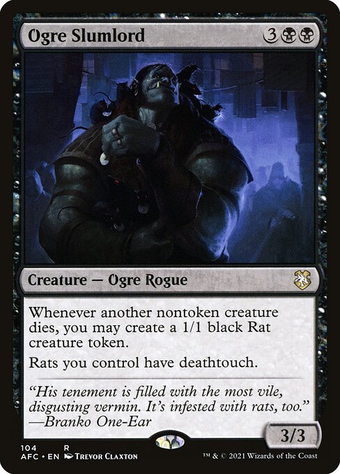 Ogre Slumlord (104) [Forgotten Realms Commander]
