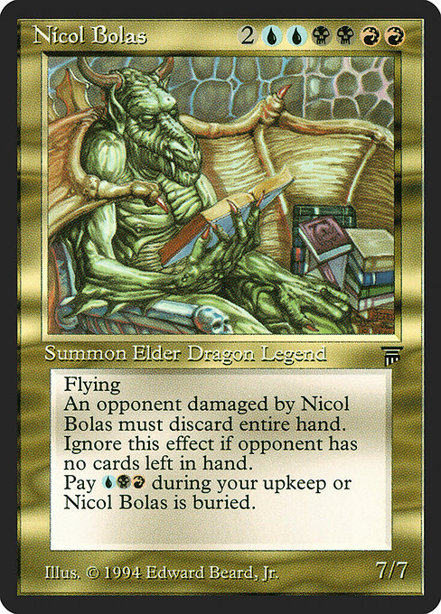 Nicol Bolas (246) [Legends]