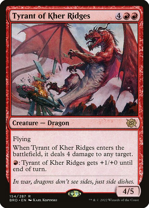 Tyrant of Kher Ridges (154) [The Brothers' War]