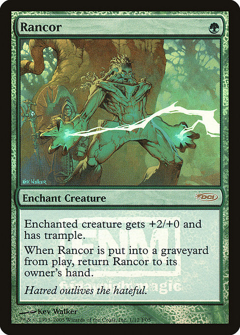 Rancor (1) [Friday Night Magic 2005]