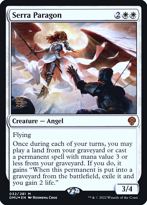 Serra Paragon (32s) [Dominaria United Promos]