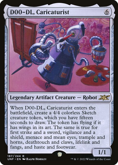 D00-DL, Caricaturist (187) [Unfinity]