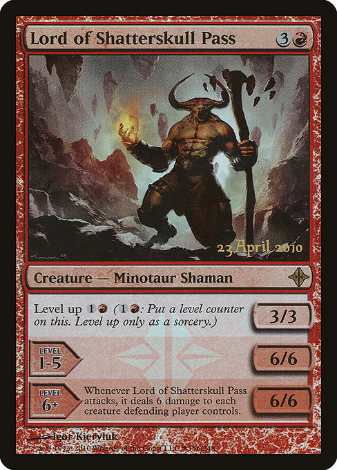 Lord of Shatterskull Pass (156★) [Rise of the Eldrazi Promos]