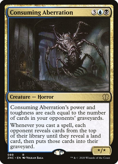 Consuming Aberration (89) [Zendikar Rising Commander]