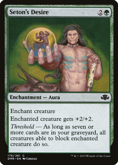 Seton's Desire (176) [Dominaria Remastered]