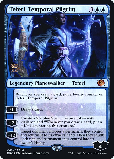 Teferi, Temporal Pilgrim (66s) [The Brothers' War Promos]