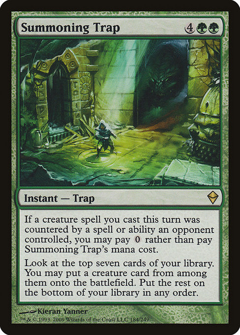 Summoning Trap (184) [Zendikar]