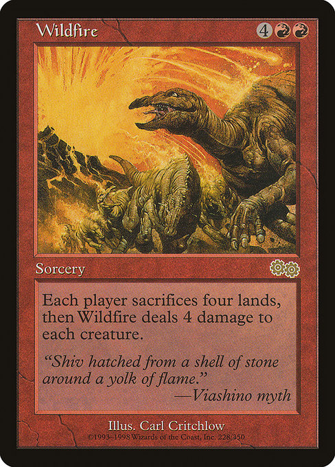 Wildfire (228) [Urza's Saga]