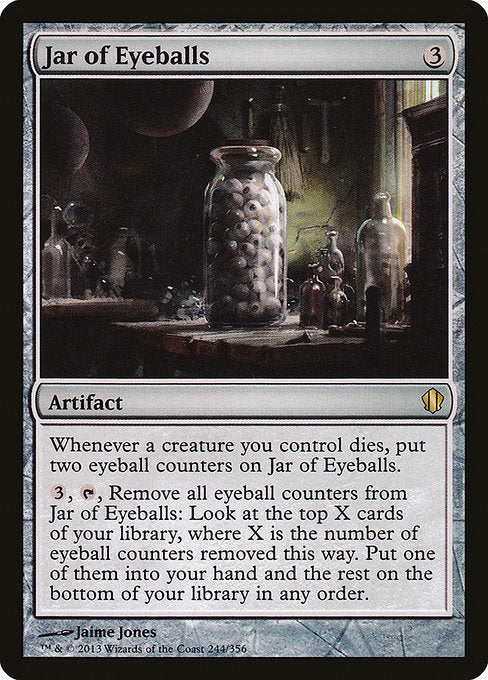 Jar of Eyeballs (244) [Commander 2013]