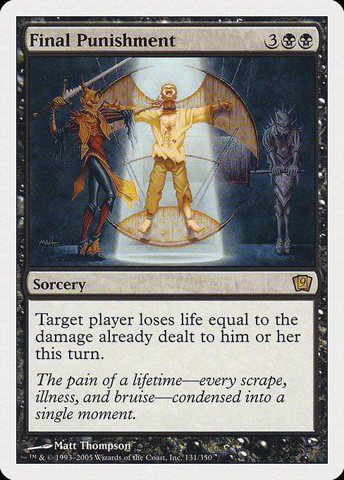 Final Punishment (131) [Ninth Edition]