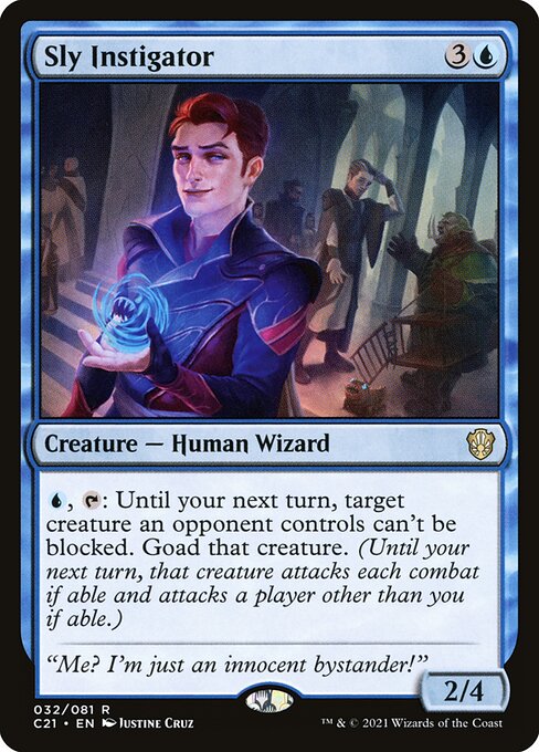 Sly Instigator (32) [Commander 2021]