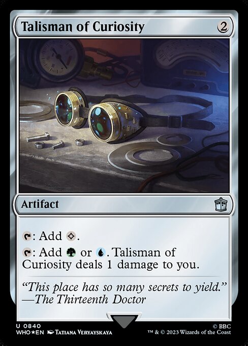 Talisman of Curiosity (840) [Doctor Who]