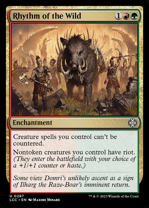 Rhythm of the Wild (287) [The Lost Caverns of Ixalan Commander]