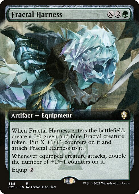 Fractal Harness (388) [Commander 2021] [Extended Art]