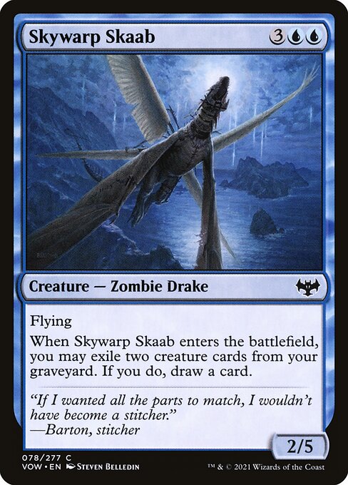 Skywarp Skaab (78) [Innistrad: Crimson Vow]