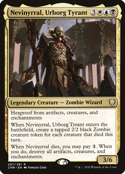Nevinyrral, Urborg Tyrant (287) [Commander Legends]