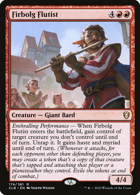 Firbolg Flutist (174) [Commander Legends: Battle for Baldur's Gate]