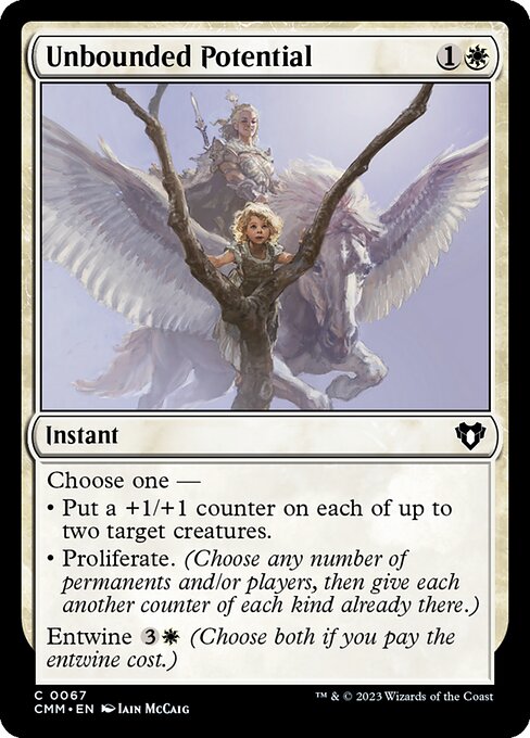 Unbounded Potential (67) [Commander Masters]
