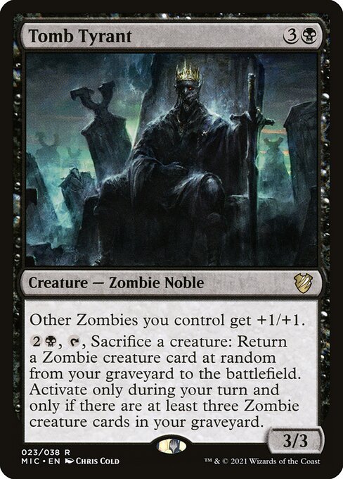 Tomb Tyrant (23) [Midnight Hunt Commander]