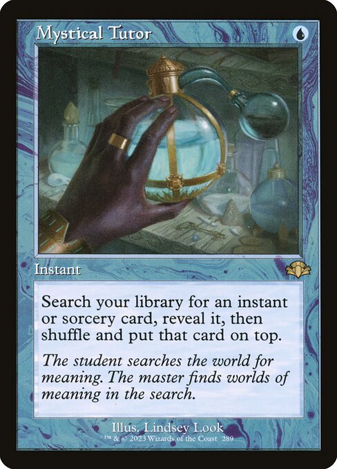 Mystical Tutor (289) [Dominaria Remastered]