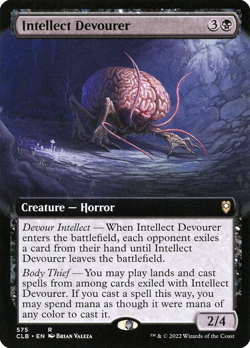 Intellect Devourer (575) [Commander Legends: Battle for Baldur's Gate] [Extended Art]