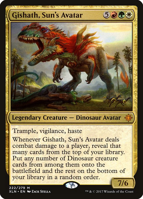 Gishath, Sun's Avatar (222) [Ixalan]