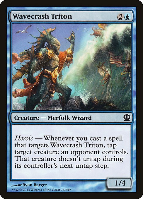 Wavecrash Triton (74) [Theros]