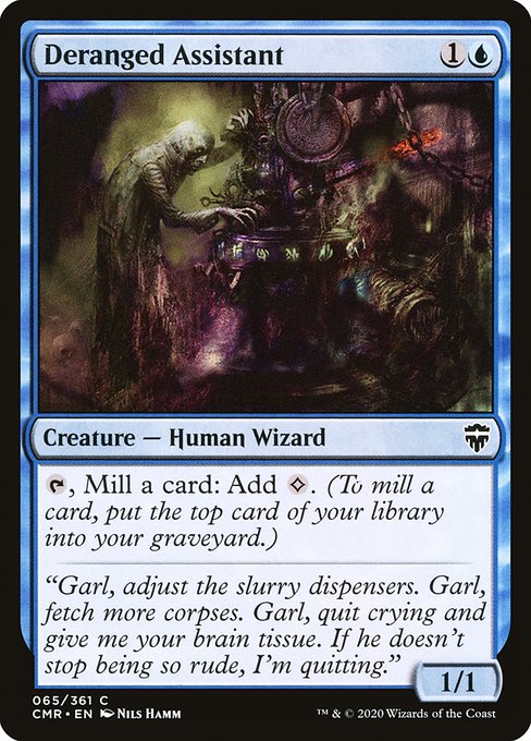 Deranged Assistant (65) [Commander Legends]