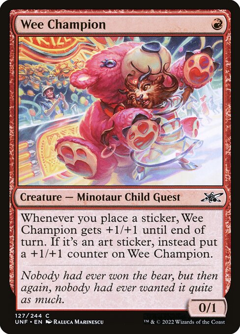 Wee Champion (127) [Unfinity]