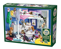1000PC Kitten Slumber Puzzle Cobble Hill image 0