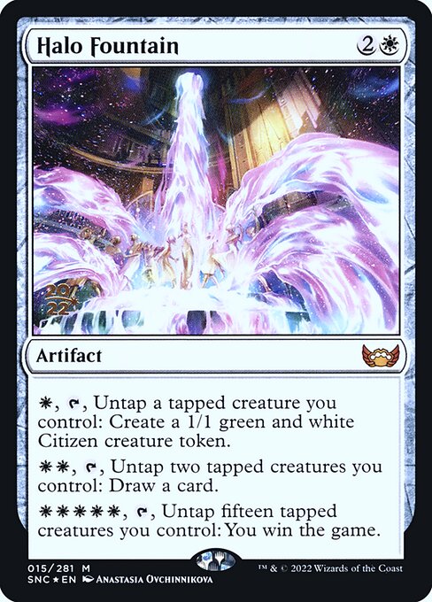 Halo Fountain (15s) [Streets of New Capenna Promos]