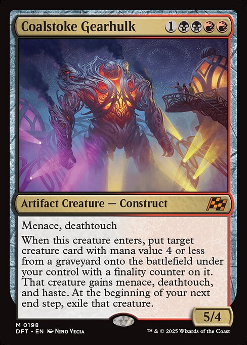 Coalstoke Gearhulk (198) [Aetherdrift]